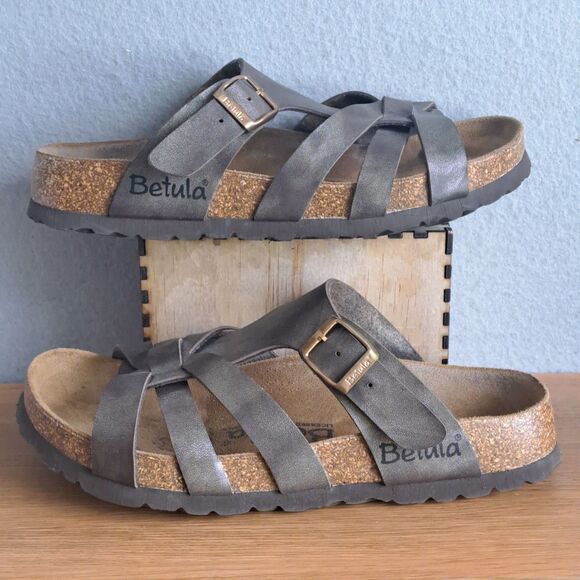 Birkenstock Gray Women's Sandals - Picture 6 of 10